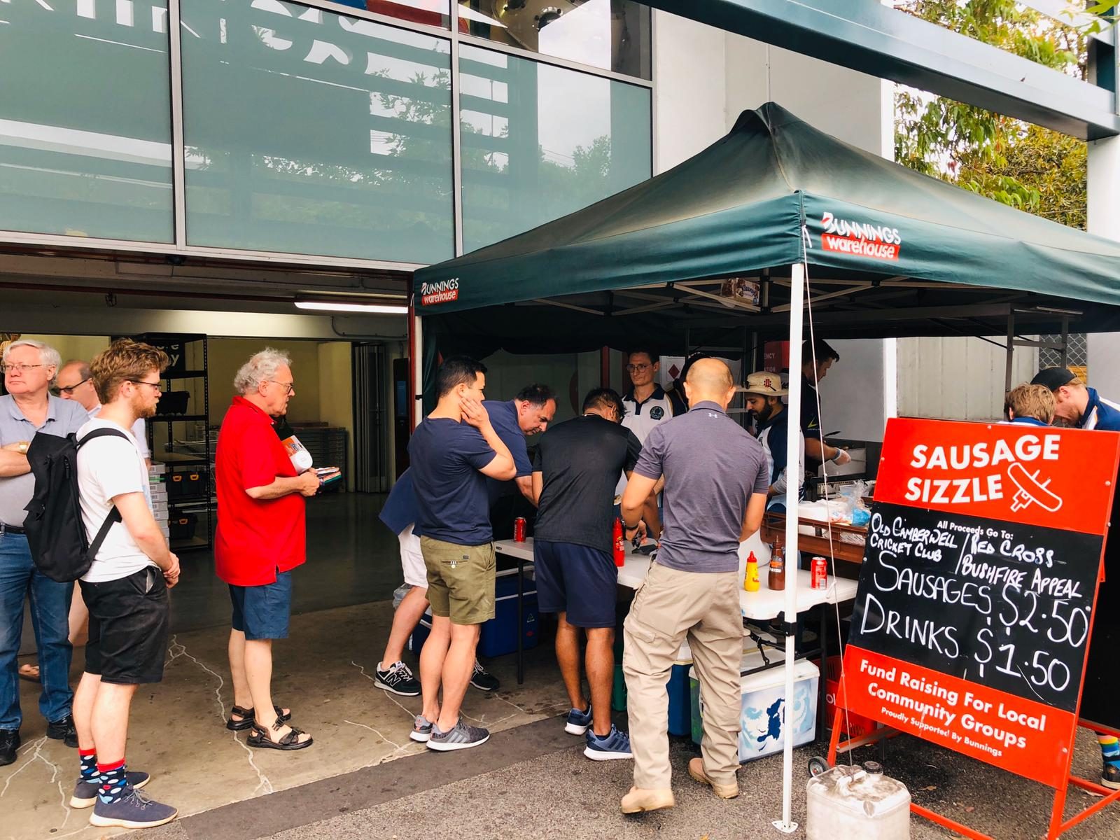 The sausage sizzle: an institution
