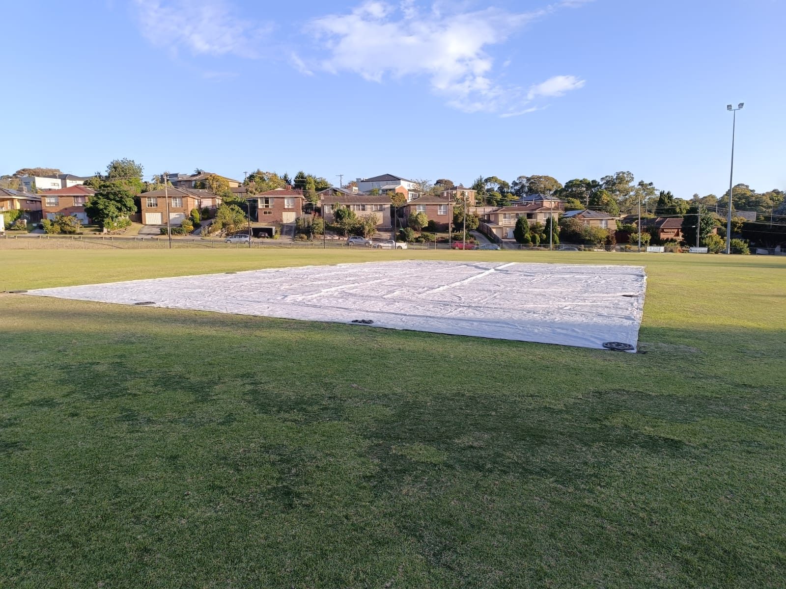 Covers down at home
