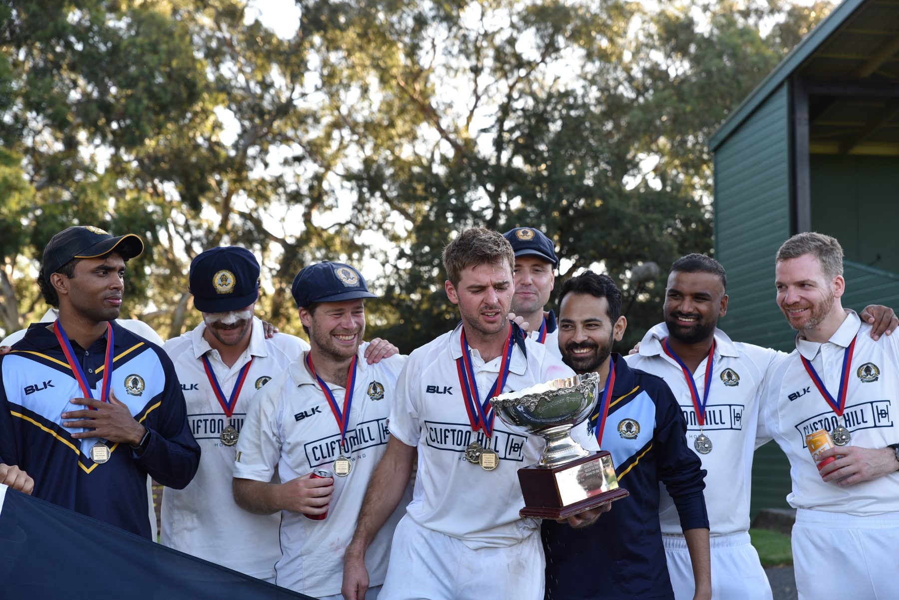 Premiers — medals and the cup