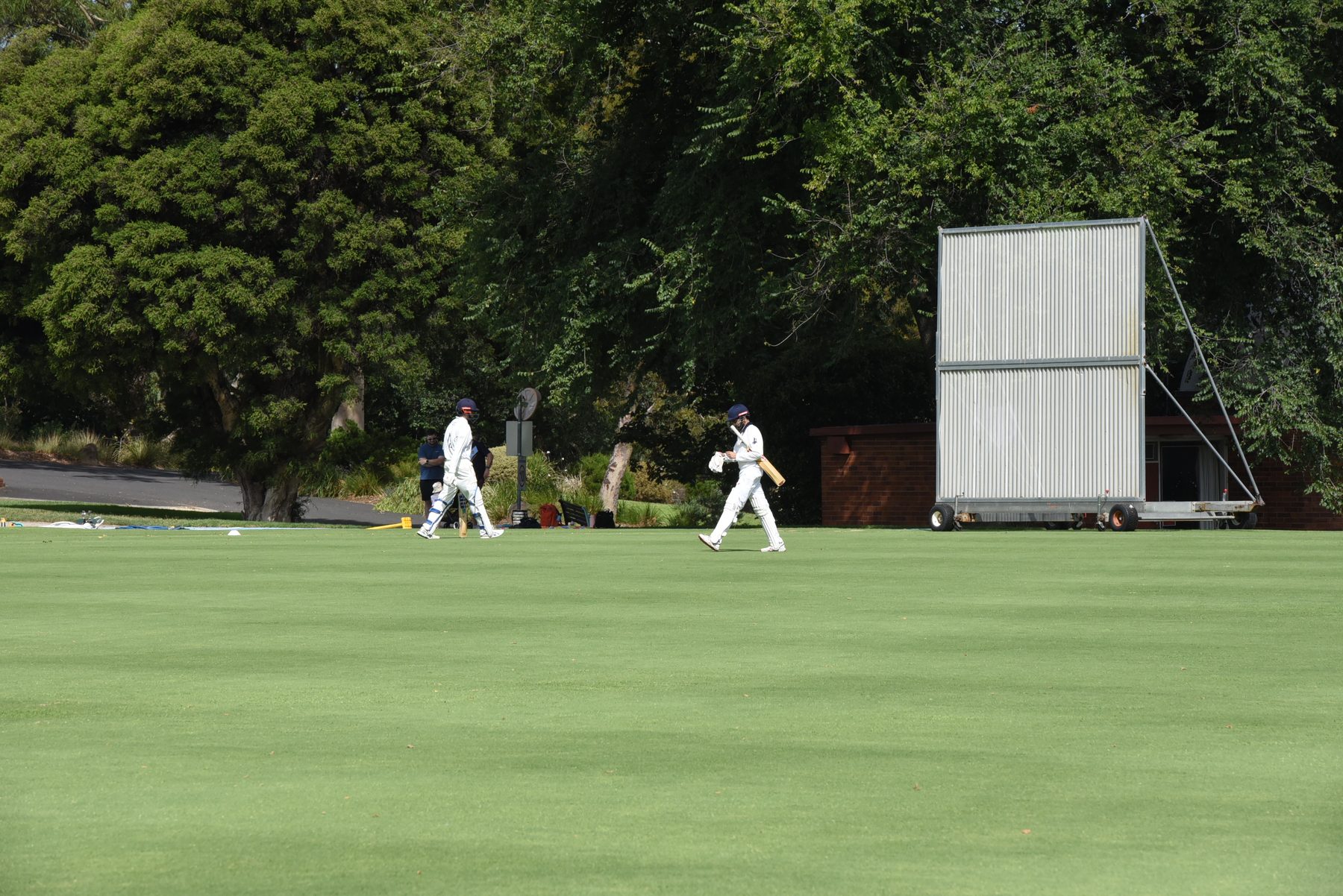 In the field, Grand Final day
