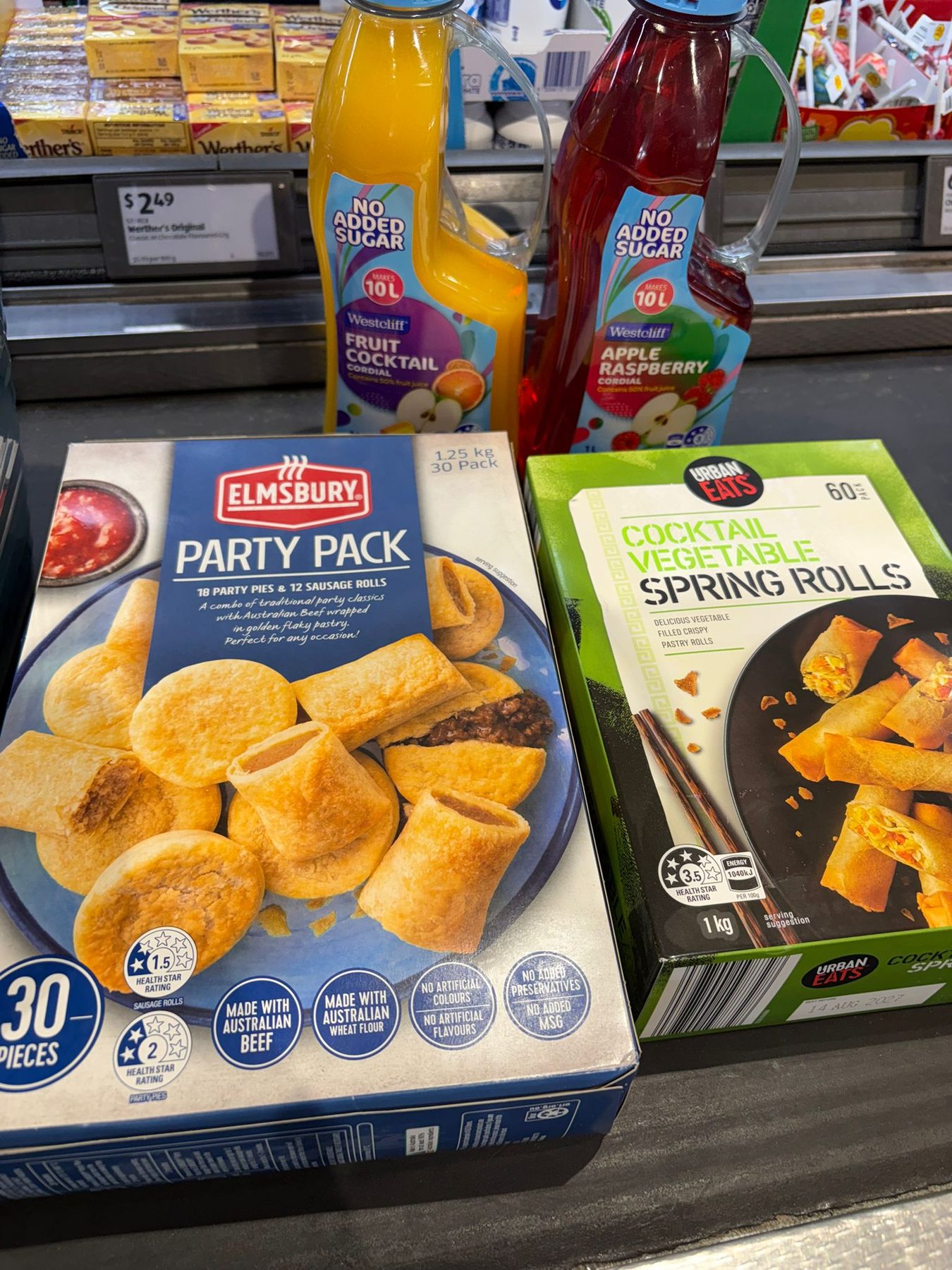 Match tea, assembled